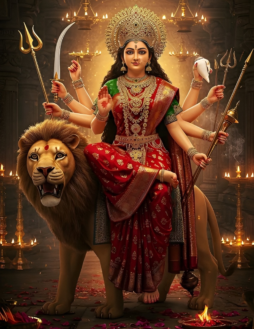Kali Mata Pooja Ceremony