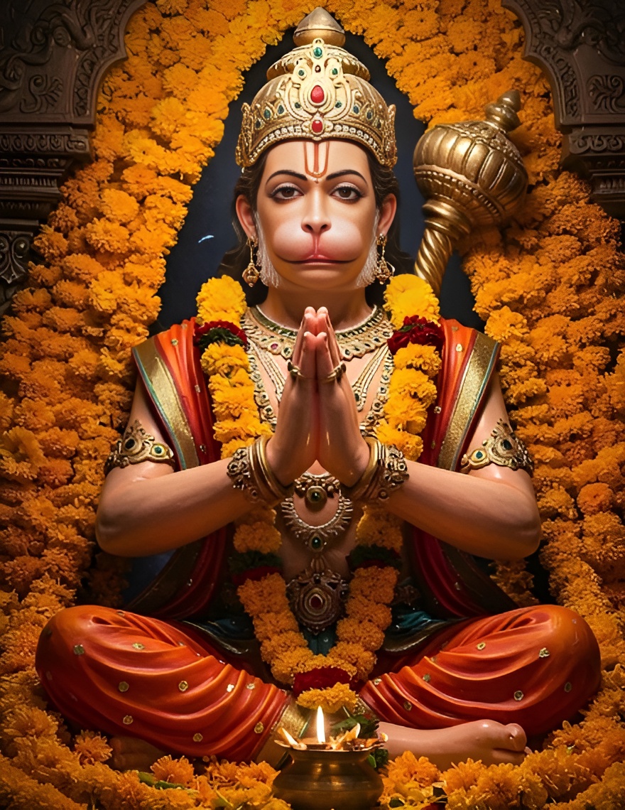 Hanuman Pooja Ceremony